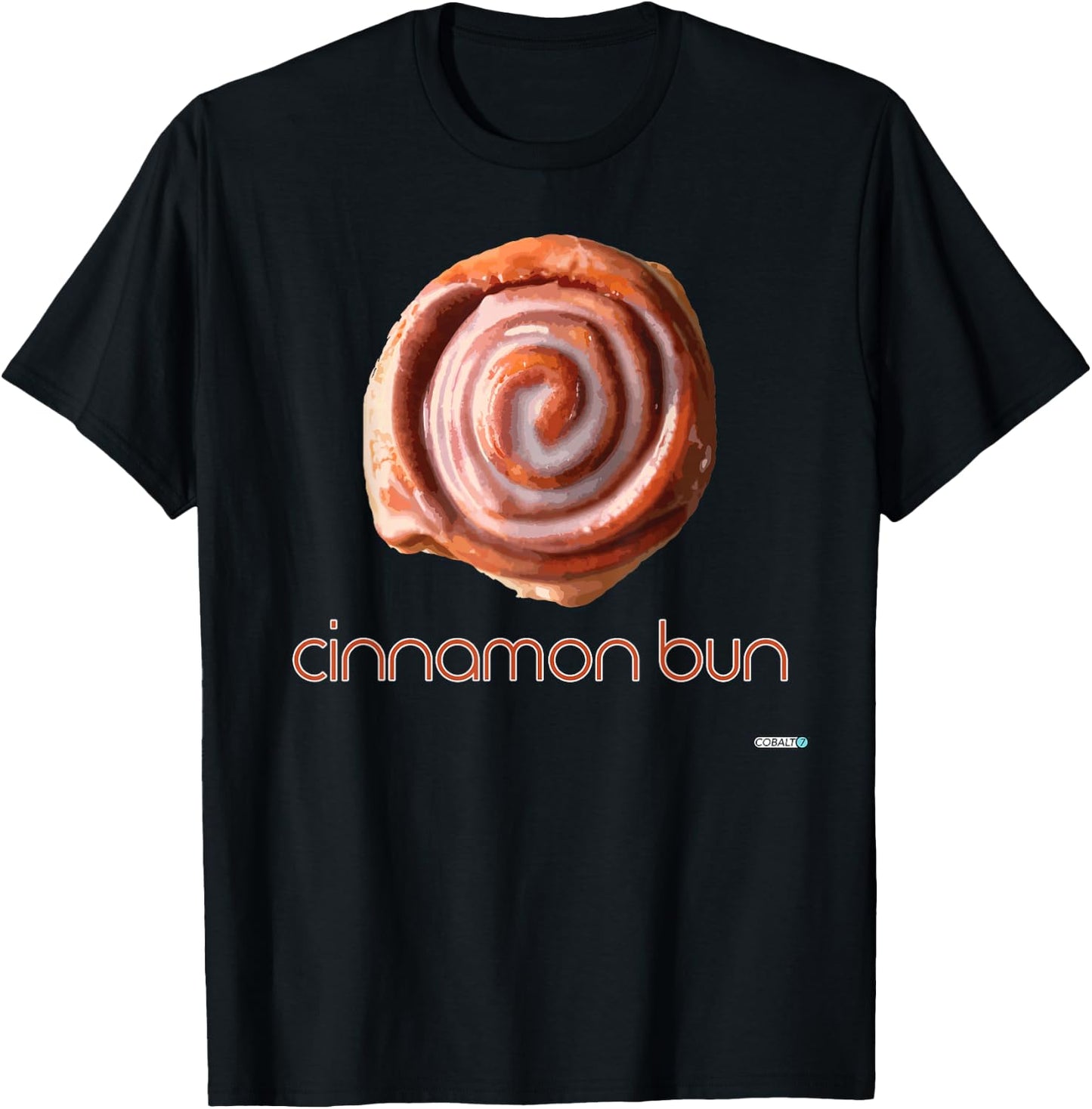 Cinnamon Bun T-Shirt - T-Shirt | Black