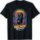 Arcade Wizard Retro Gaming 80s Style T-Shirt - T-Shirt | Black