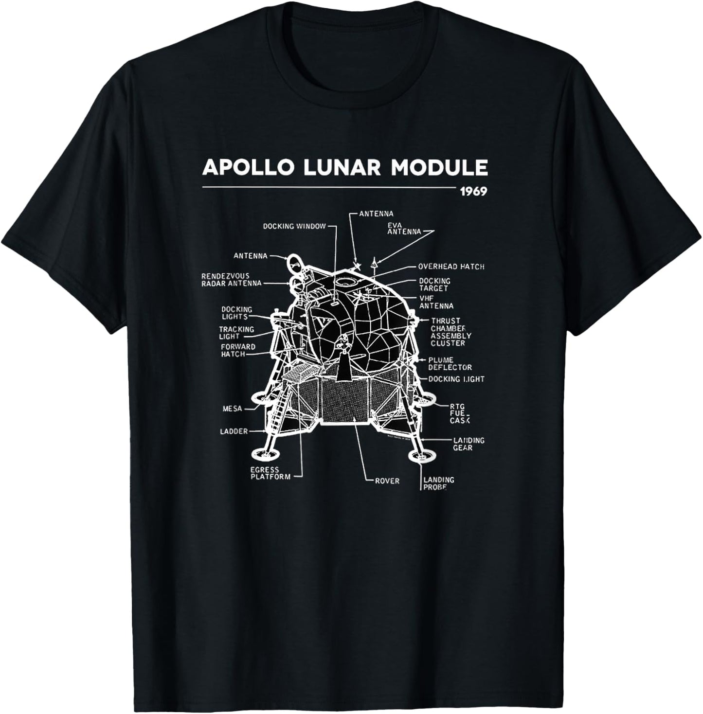 Moon Landing Ferry First Moon Landing 1969 T-Shirt - T-Shirt | Black