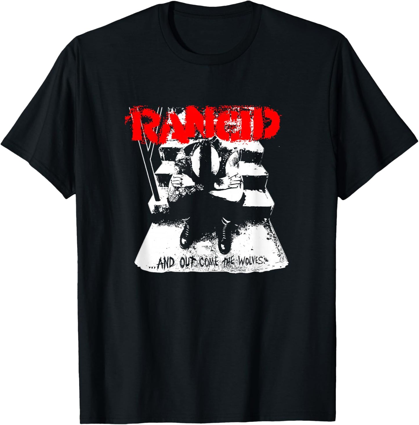 Rancid - Official Merchandise - And Out Come The Wolves T-Shirt - T-Shirt | Black