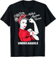Multiple Myeloma Warrior Unbreakable Awareness Gift T-Shirt - T-Shirt | Black