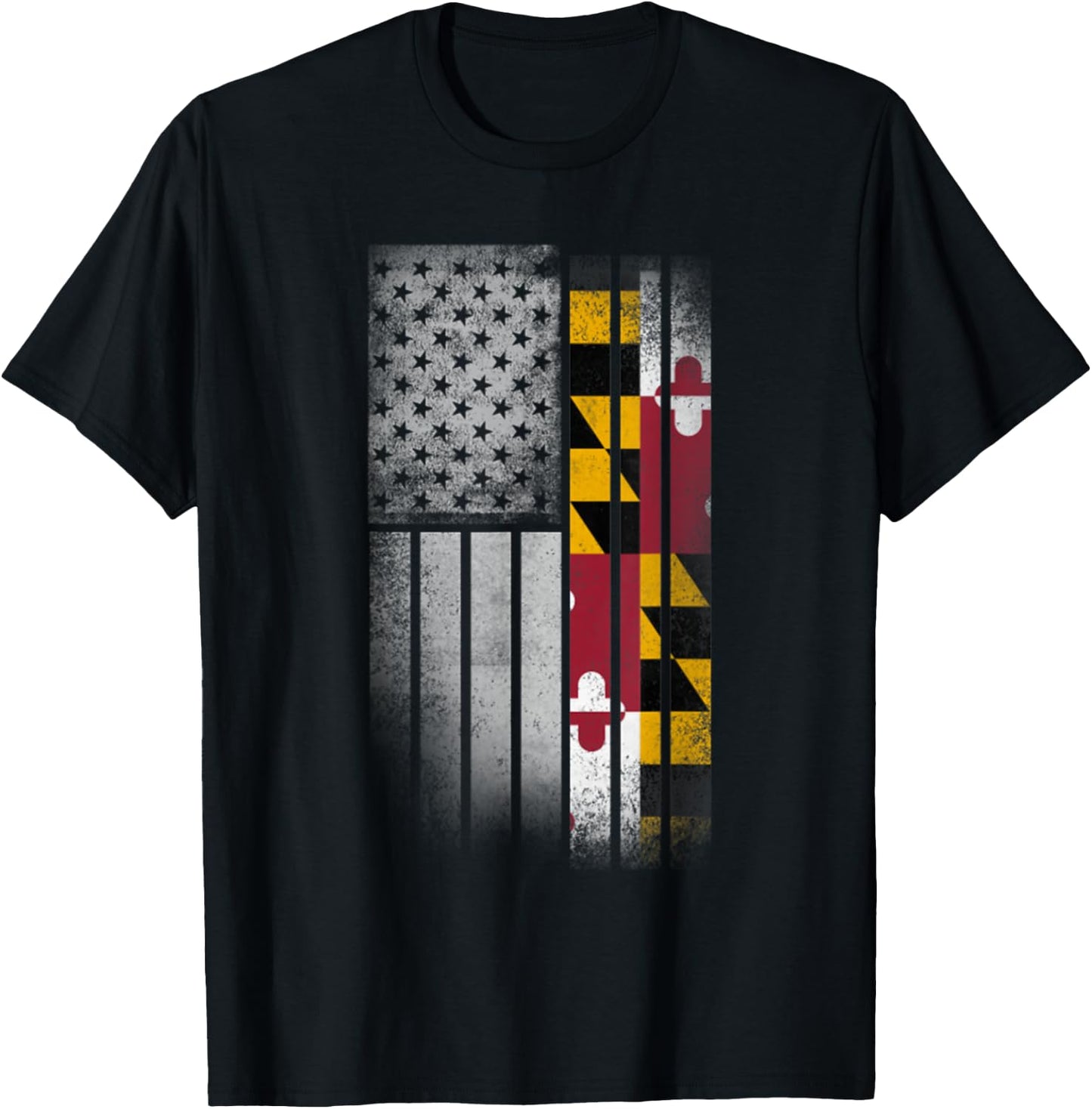 Premium Maryland State Maryland Home State T-Shirt - T-Shirt | Black