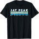 Jay Peak Vermont Ski T Shirt/Retro Vintage Jay Peak Shirt T-Shirt - T-Shirt | Black