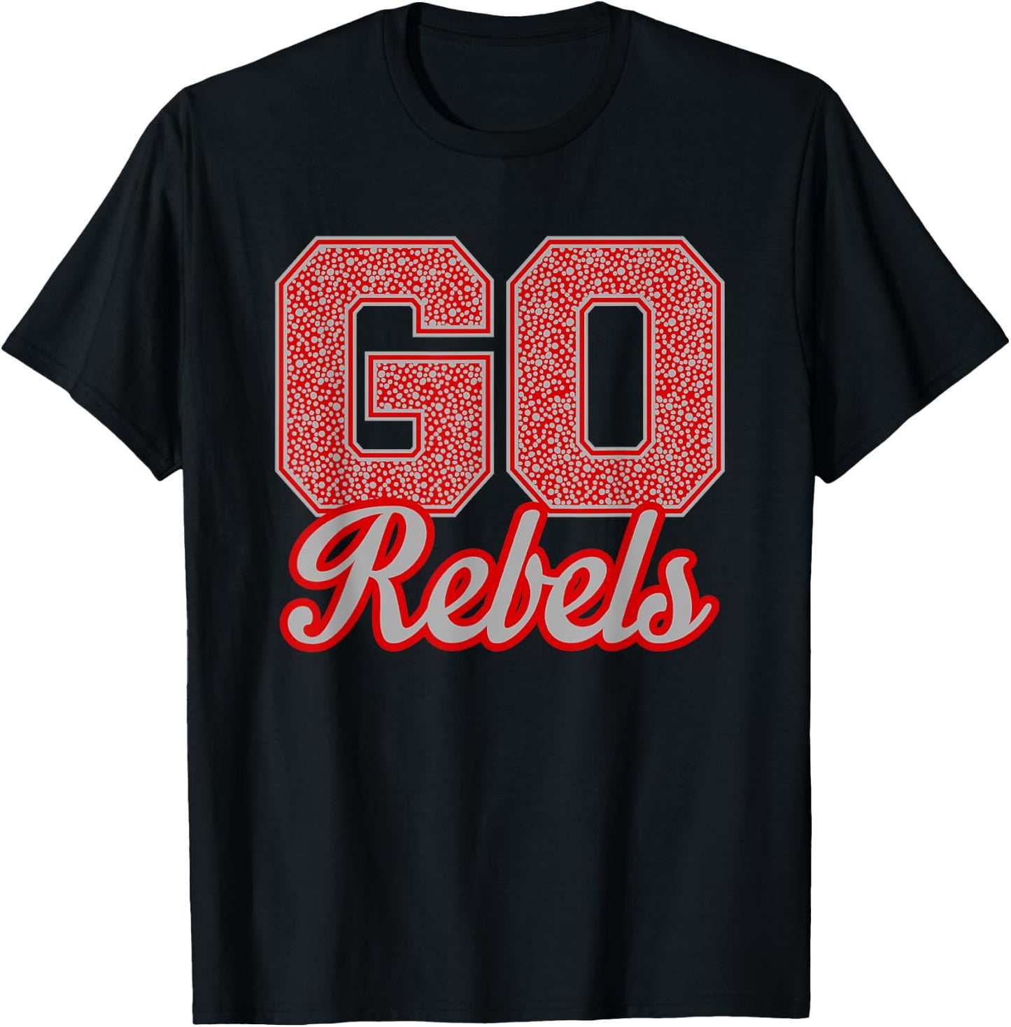 Highland Rebels GO! School Pride T-Shirt - T-Shirt | Black