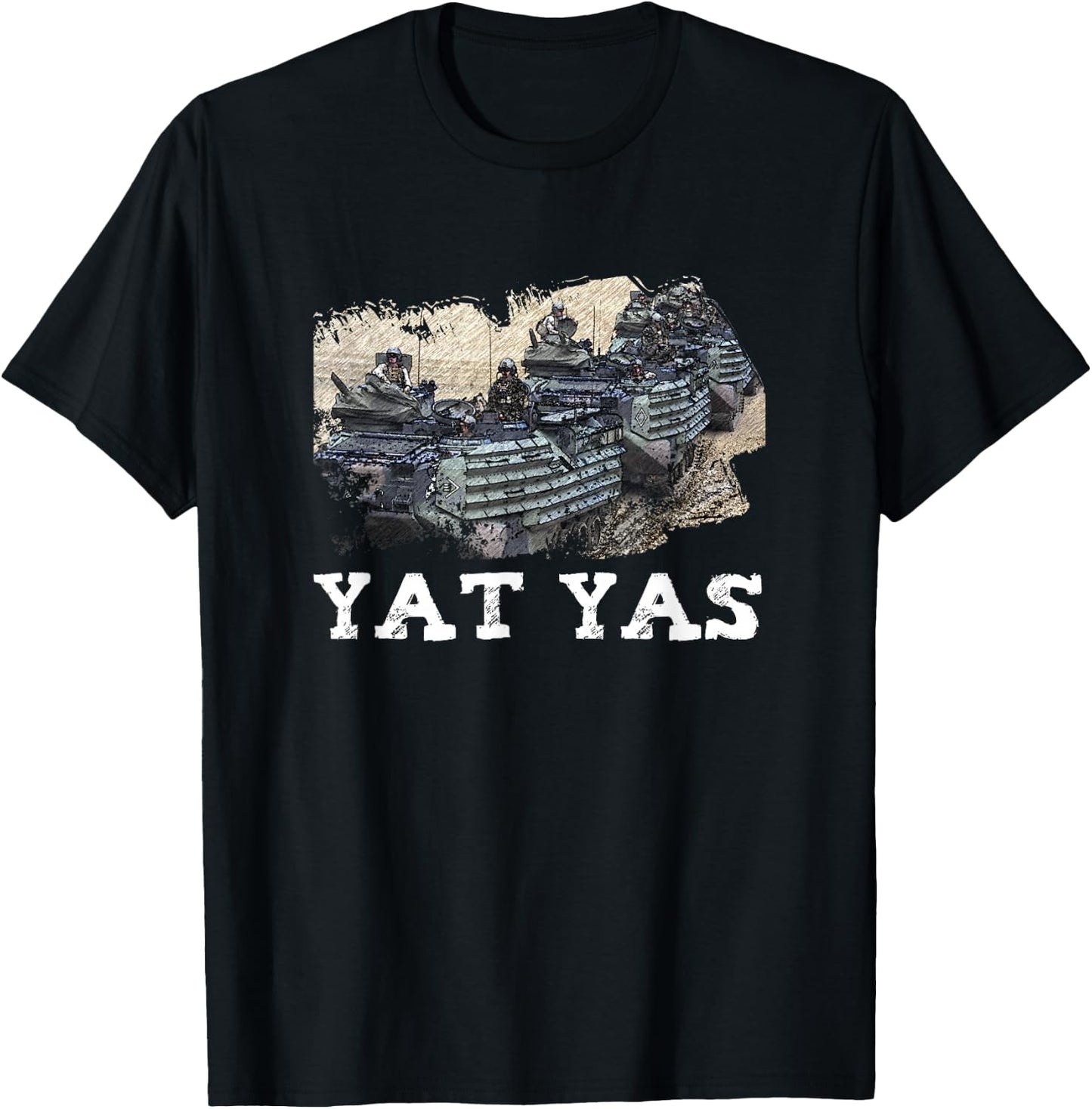 YAT YAS Shirt AAV Crewman T-Shirt - T-Shirt | Black