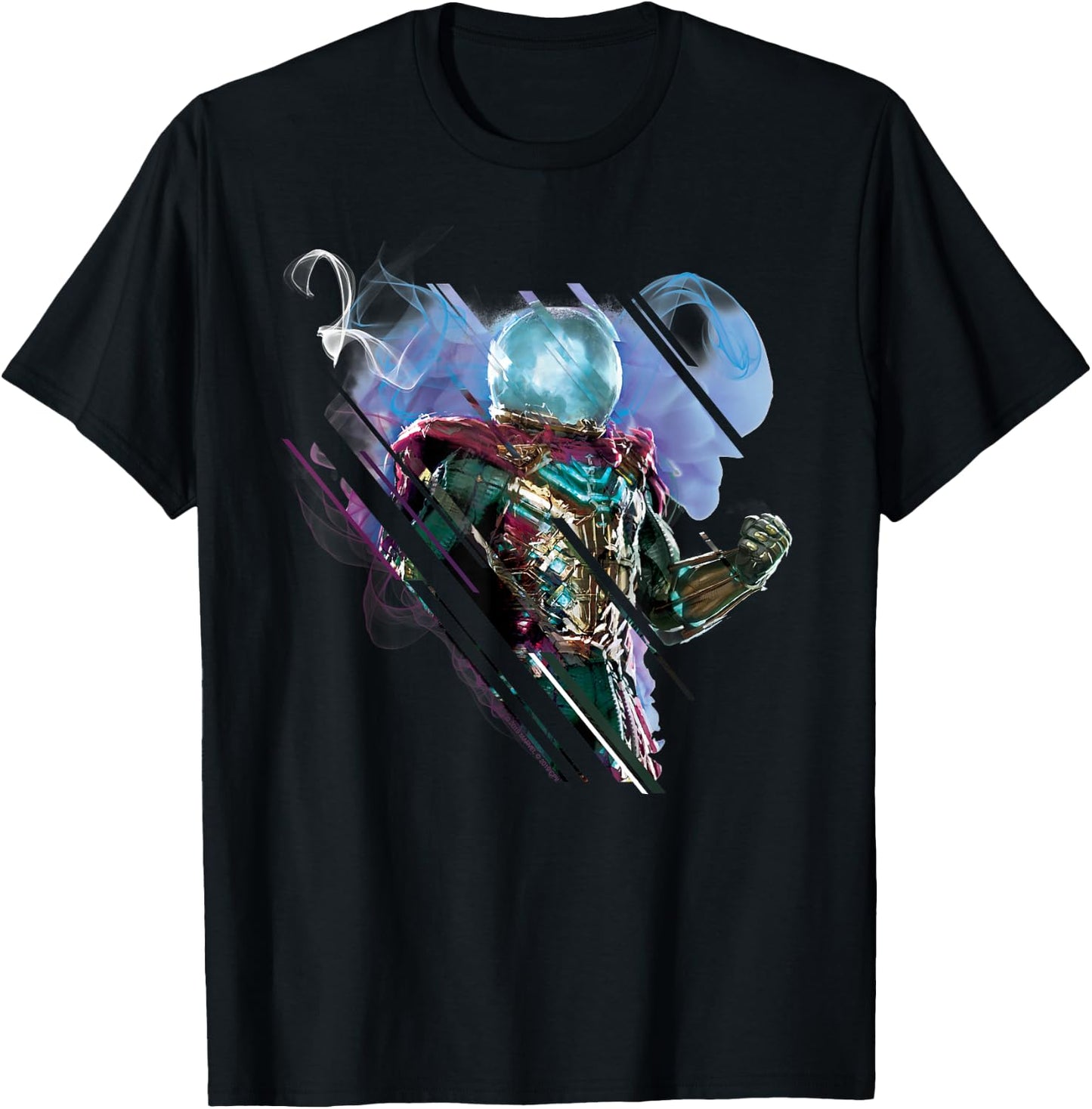Marvel Spider-Man: Far From Home Mysterio Power T-Shirt - T-Shirt | Black