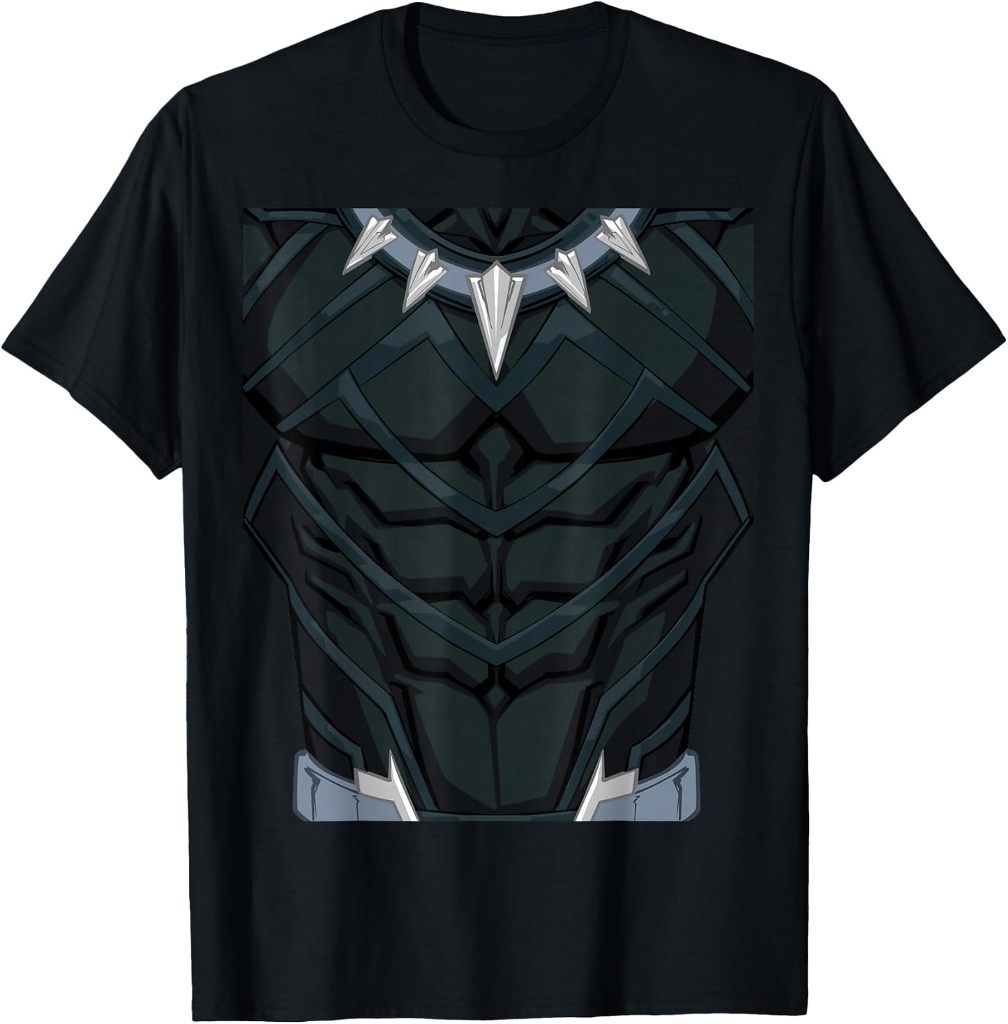Marvel Black Panther King T'Challa Costume T-Shirt - T-Shirt | Black