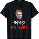 Fifty Four Forty or Fight Shirt | James K Polk T-Shirt - T-Shirt | Black