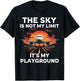 Funny Pilot Design Women Aviation Airplane Pilot T-Shirt - T-Shirt | Black
