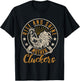 Rise And Shine Mother Cluckers Funny Chicken Design T-Shirt - T-Shirt | Black