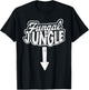 Jungle Fungal Fungi Fungus Wild Adventure Sexual Adult Humor T-Shirt - T-Shirt | Black