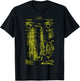 Saxophone Old Vintage Patent Drawing Print Saxophone T-Shirt - T-Shirt | Black