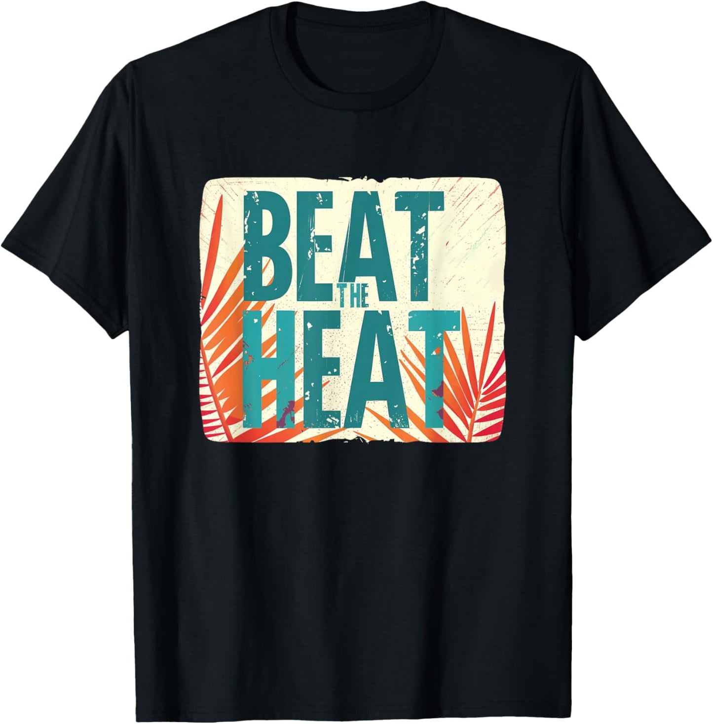 Cool Beat the Heat with This Summer Look T-Shirt - T-Shirt | Black