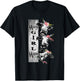 Heifer Hay Girl Hay Crazy Cow With Boho Flowers Shirt T-Shirt - T-Shirt | Black