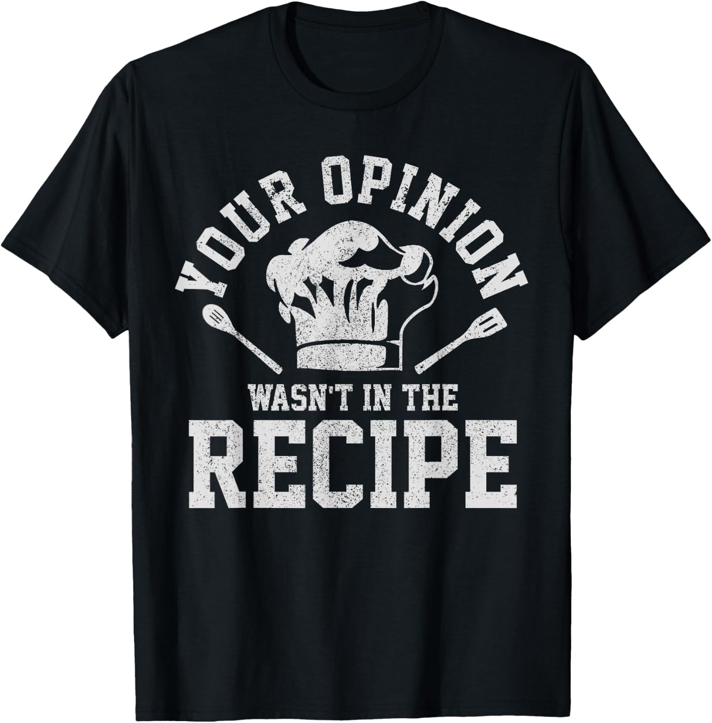 Koch Apparel Co. Chef's Saying Funny Chef's Hat Cooking Gift T-Shirt - T-Shirt | Black