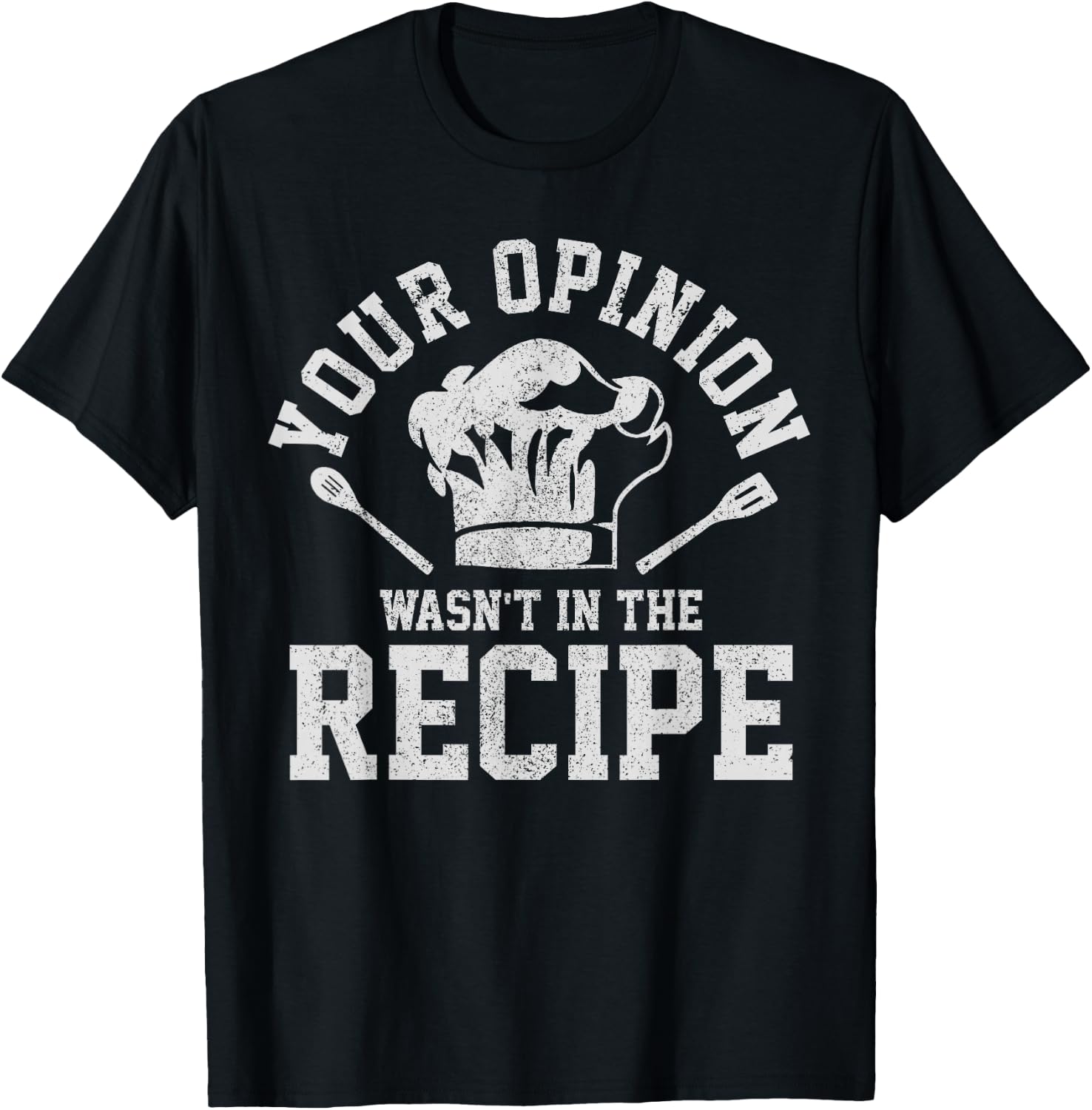 Koch Apparel Co. Chef's Saying Funny Chef's Hat Cooking Gift T-Shirt - T-Shirt | Black