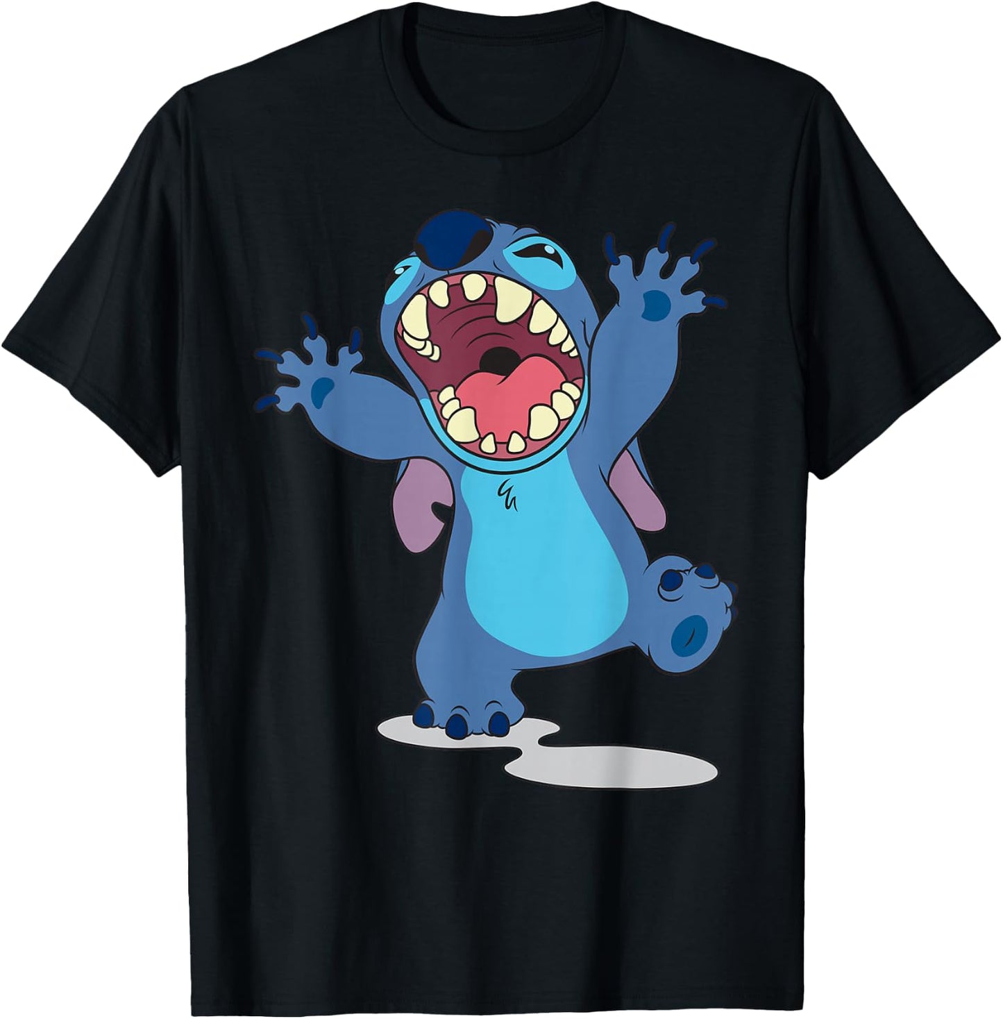 Lilo & Stitch - Growl T-Shirt - T-Shirt | Black