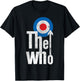 The Who Official Target Logo Arrow T-Shirt - T-Shirt | Black