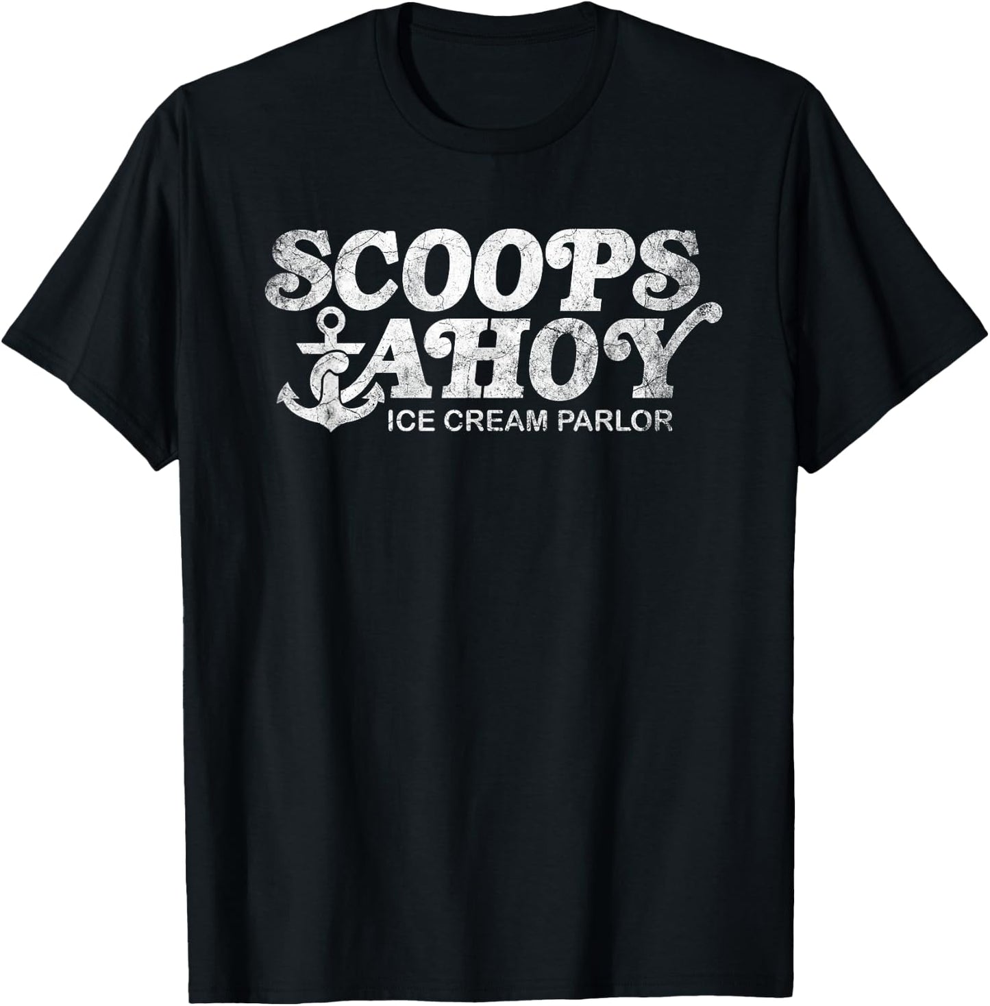 Scoops Ahoy Ice Cream Parlor Shirt T-Shirt - T-Shirt | Black