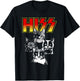 The original HISS shirt - funny cat shirt T-Shirt - T-Shirt | Black