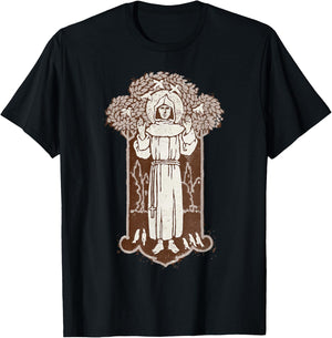 St Francis of Assisi Patron Saint of Animals Vintage T-Shirt - T-Shirt | Black