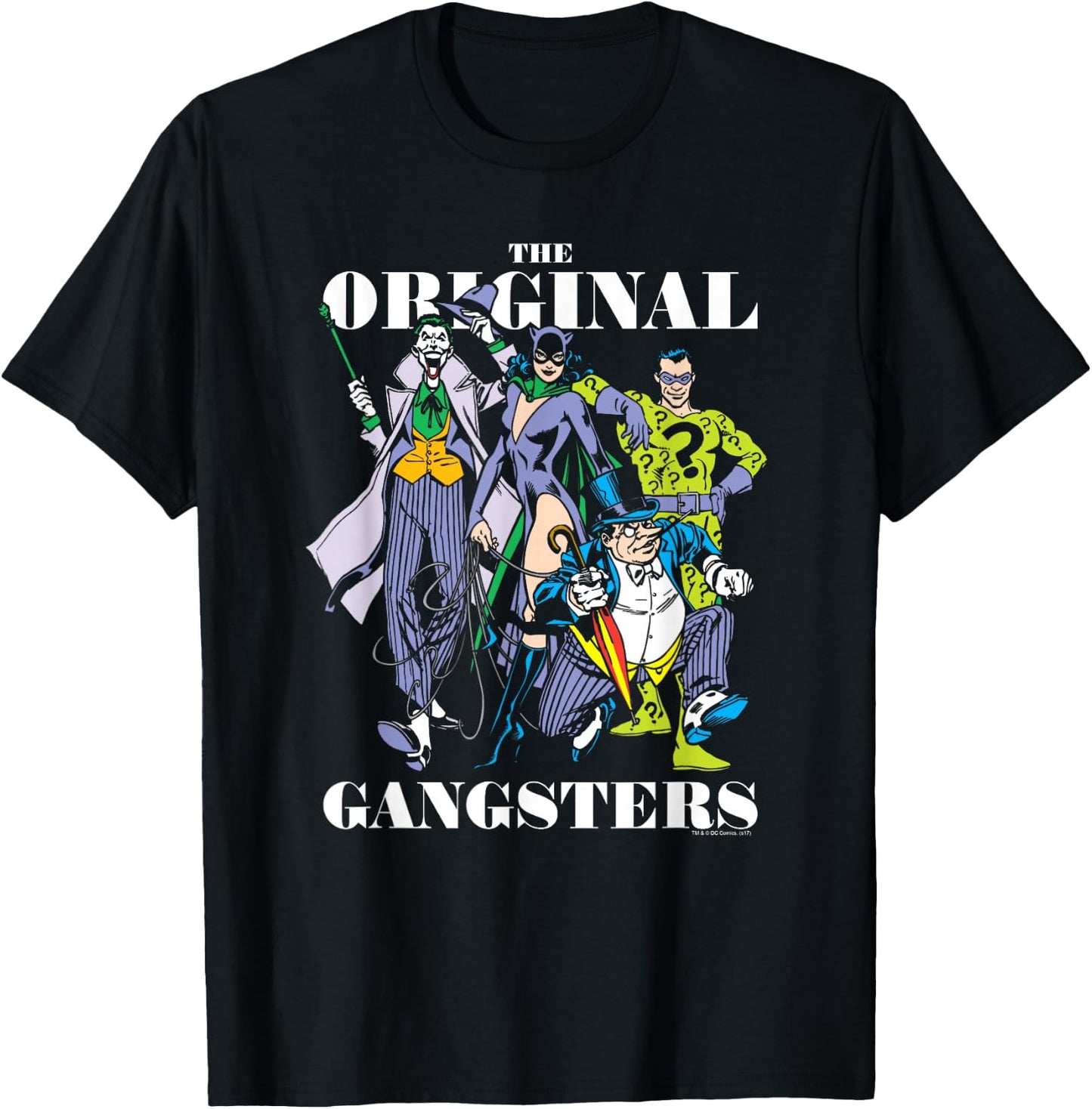 Batman Original Gangsters T Shirt T-Shirt - T-Shirt | Black