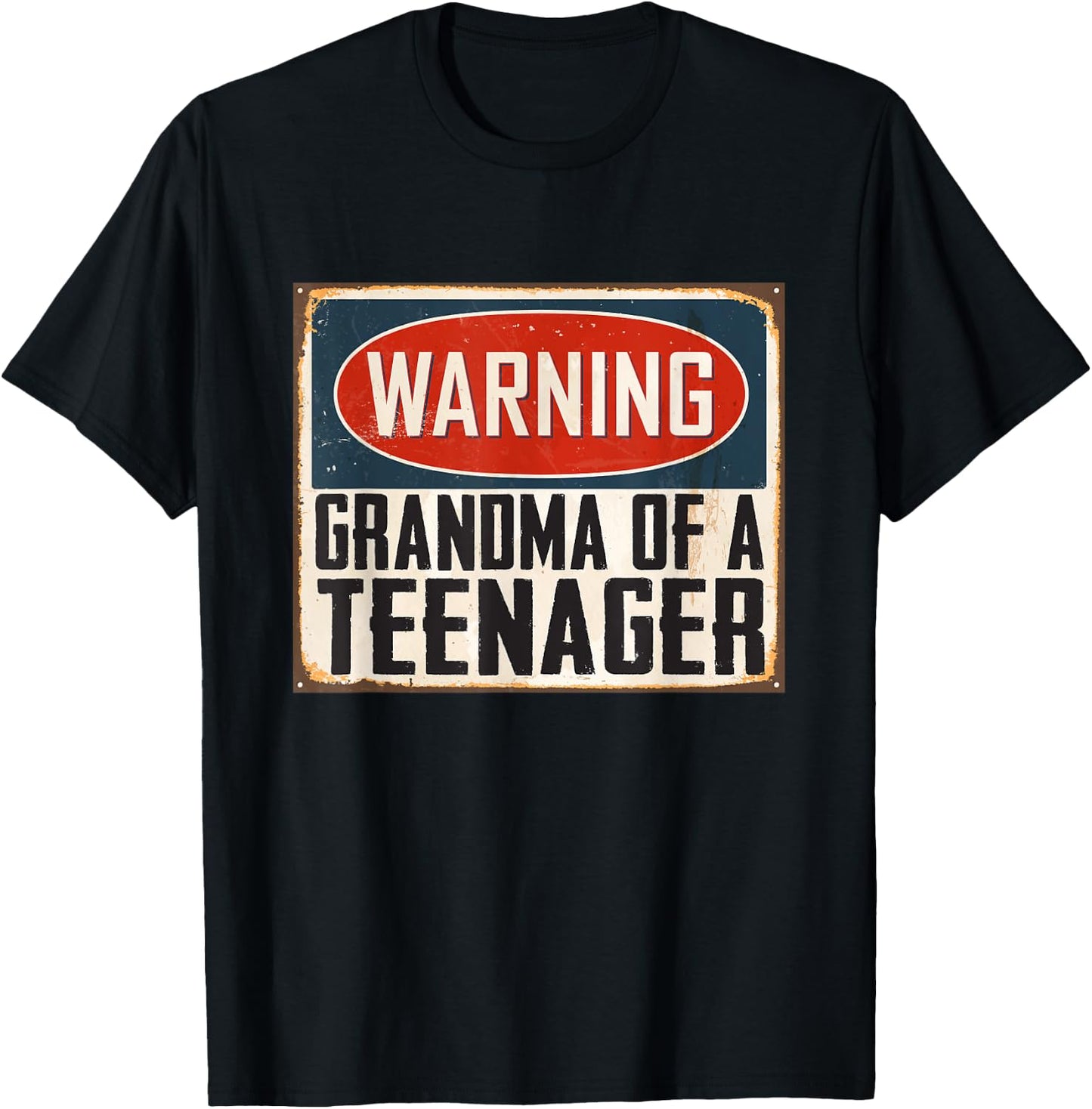 Grandma 13th Birthday Matching Official Teenager T-Shirt - T-Shirt | Black