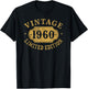 66th Birthday Women 66 year old Men Funny 1960 66 year old T-Shirt - T-Shirt | Black