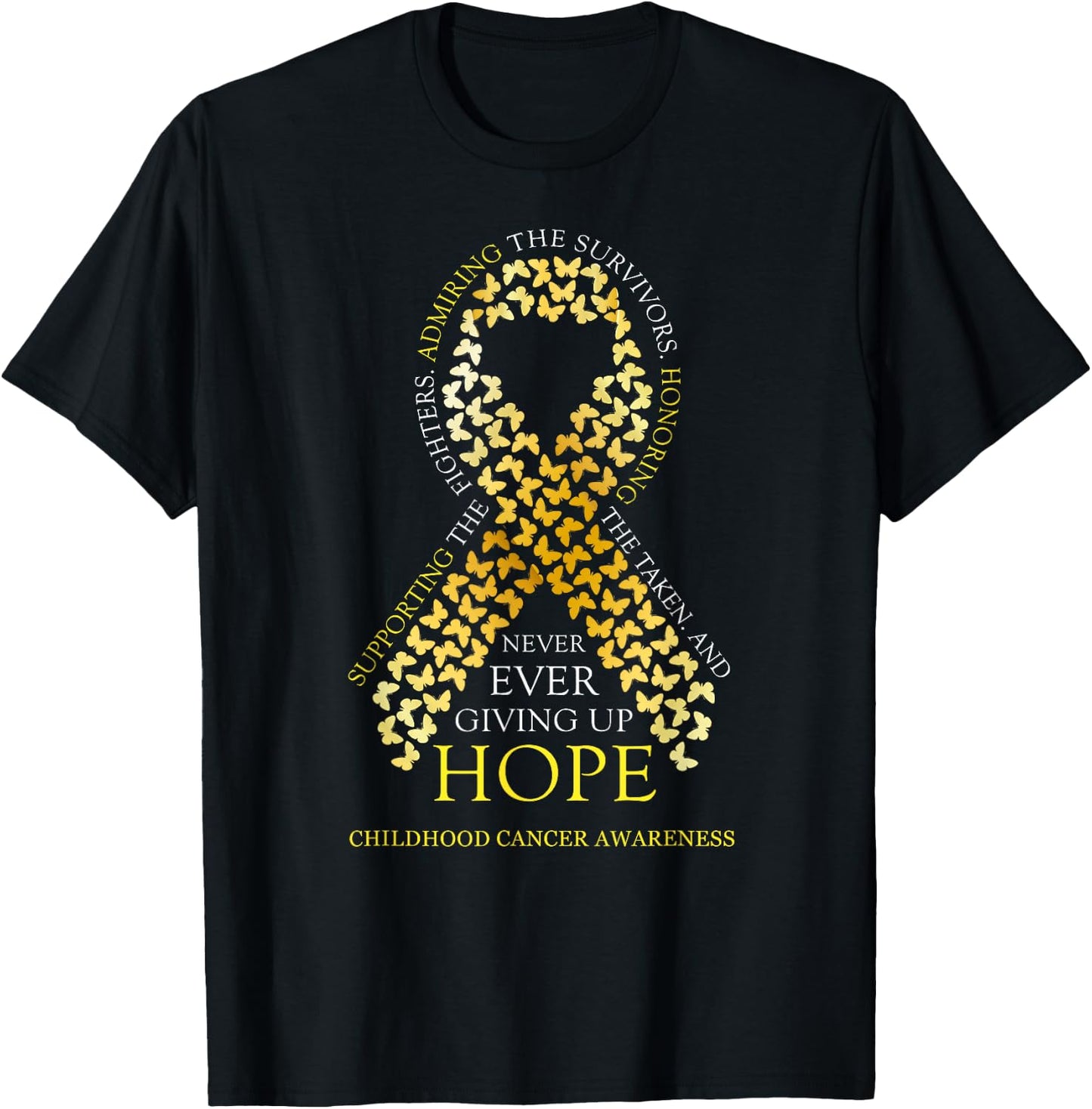 Childhood Cancer Awareness T T-Shirt - T-Shirt | Black