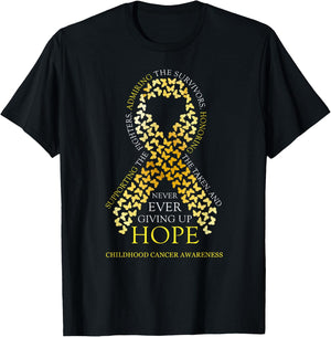 Childhood Cancer Awareness T T-Shirt - T-Shirt | Black