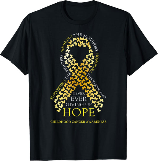 Childhood Cancer Awareness T T-Shirt - T-Shirt | Black