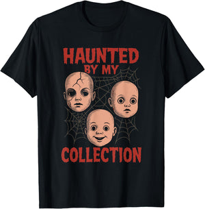 Horror Doll Collector Creepy Toy Lover Haunted Doll T-Shirt - T-Shirt | Black