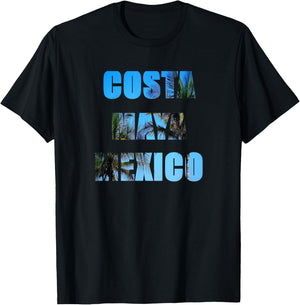 Costa Maya Mexico T-Shirt - T-Shirt | Black