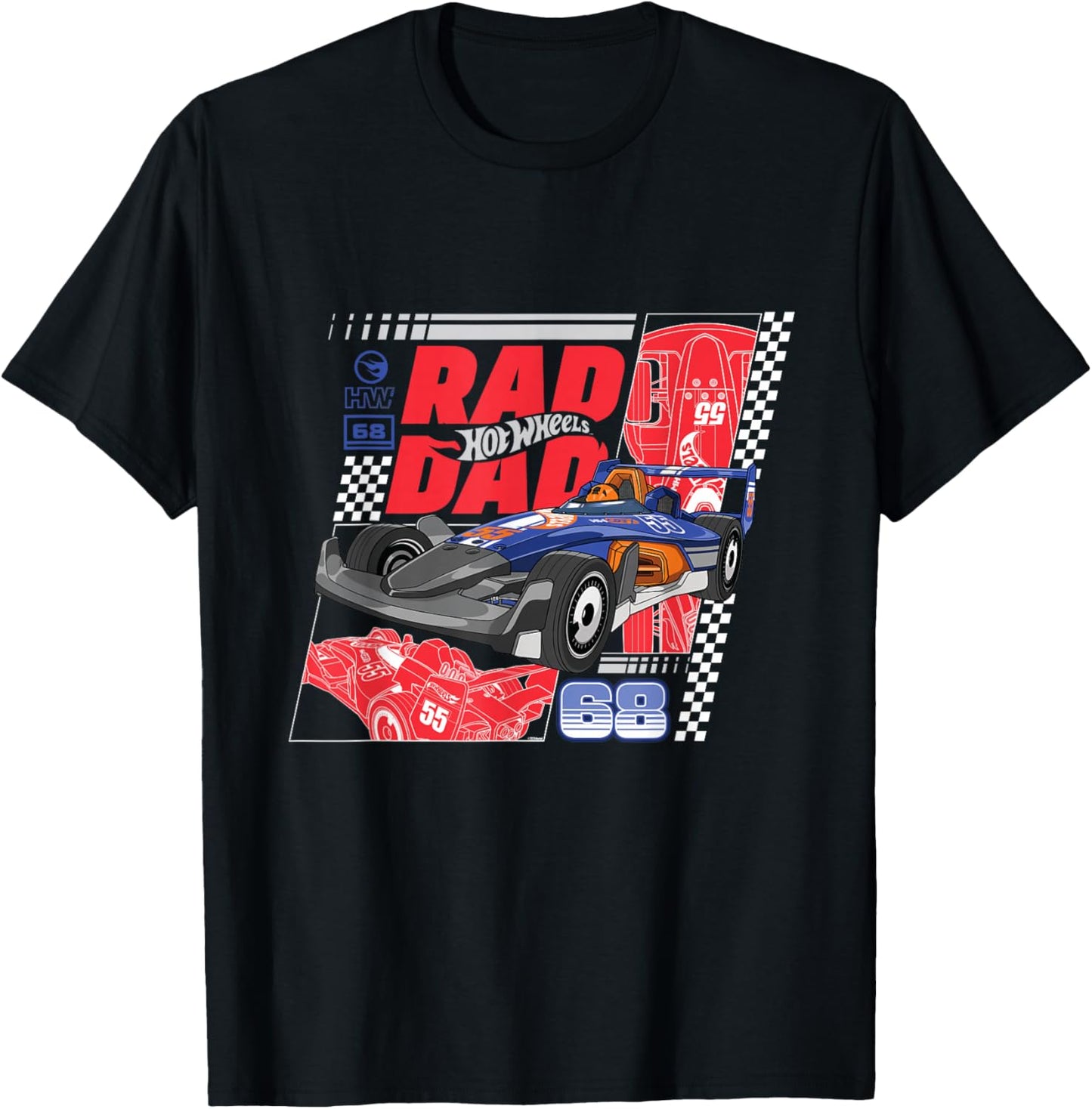 Hot Wheels Rad Dad T-Shirt - T-Shirt | Black