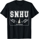 SNHU Arch Retro College University Athletic Sports T-Shirt - T-Shirt | Black