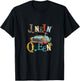 Junking Queen Thrift Queen Americana Truck Funky Junk T-Shirt - T-Shirt | Black