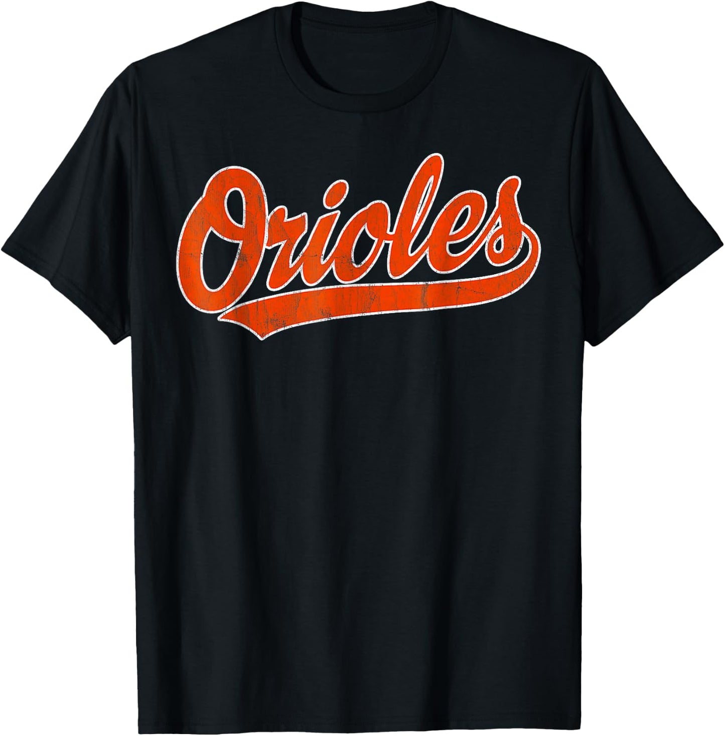 Retro Oriole Vintage T-Shirt - T-Shirt | Black