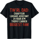 Baton Twirl Dad Definition Baton Twirling Dad T-Shirt - T-Shirt | Black