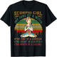 Scorpio Girl for Yoga Black Women Birthday Gifts T-Shirt - T-Shirt | Black