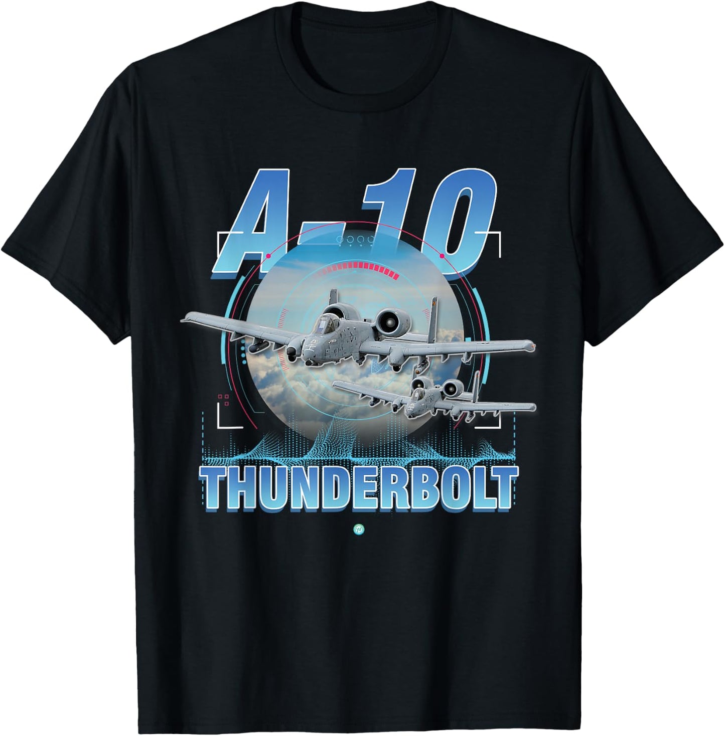 A-10 Thunderbolt II (Warthog) Gift Veterans T-Shirt - T-Shirt | Black