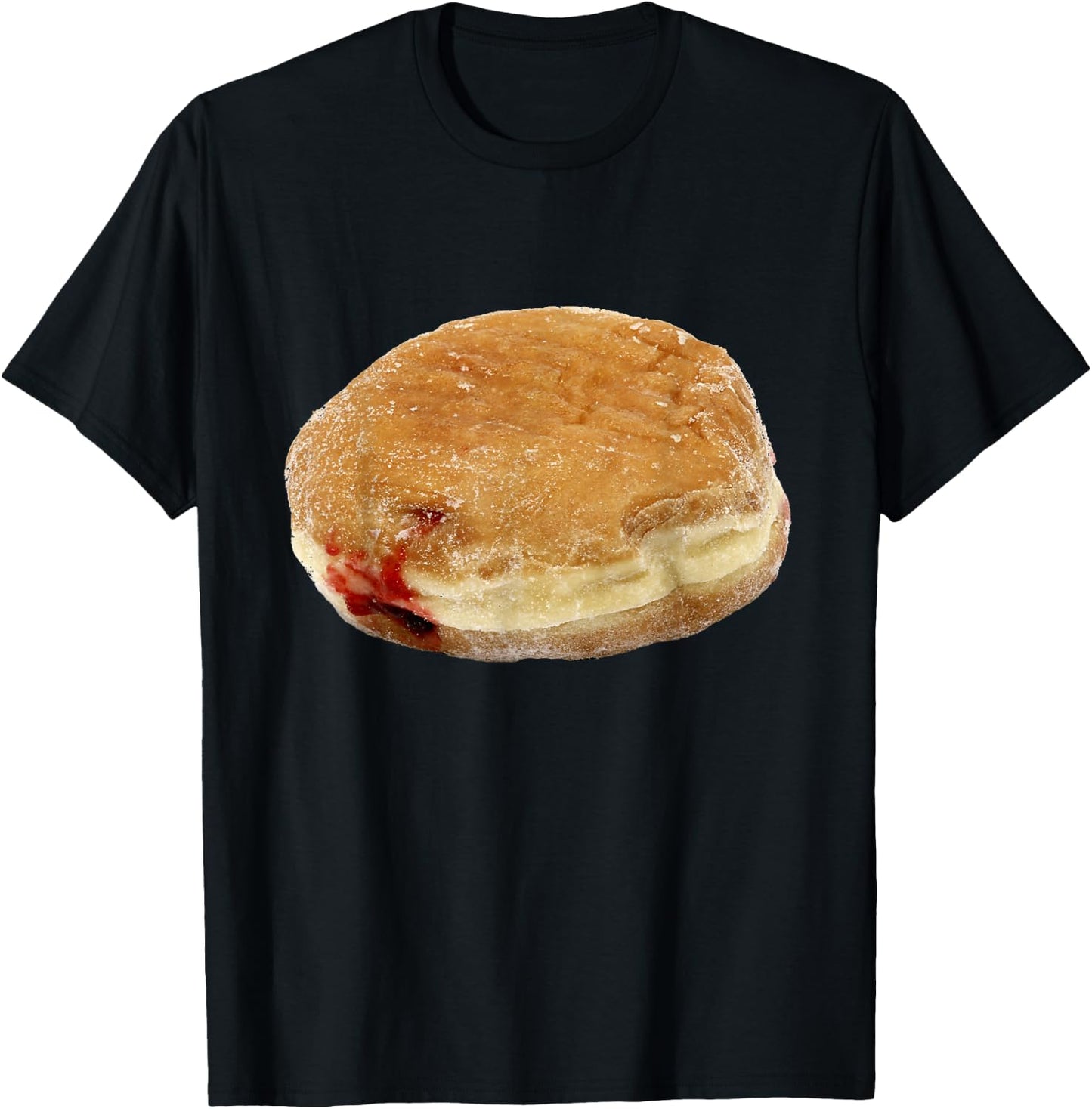 Jelly Filled Donut T-Shirt - T-Shirt | Black