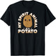 Funny Potato Cute Kawaii My Spirit Animal Is A Potato T-Shirt - T-Shirt | Black