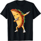 Dabbing Taco Cinco de Mayo Funny Kids Boys Mexican Food Dab T-Shirt - T-Shirt | Black