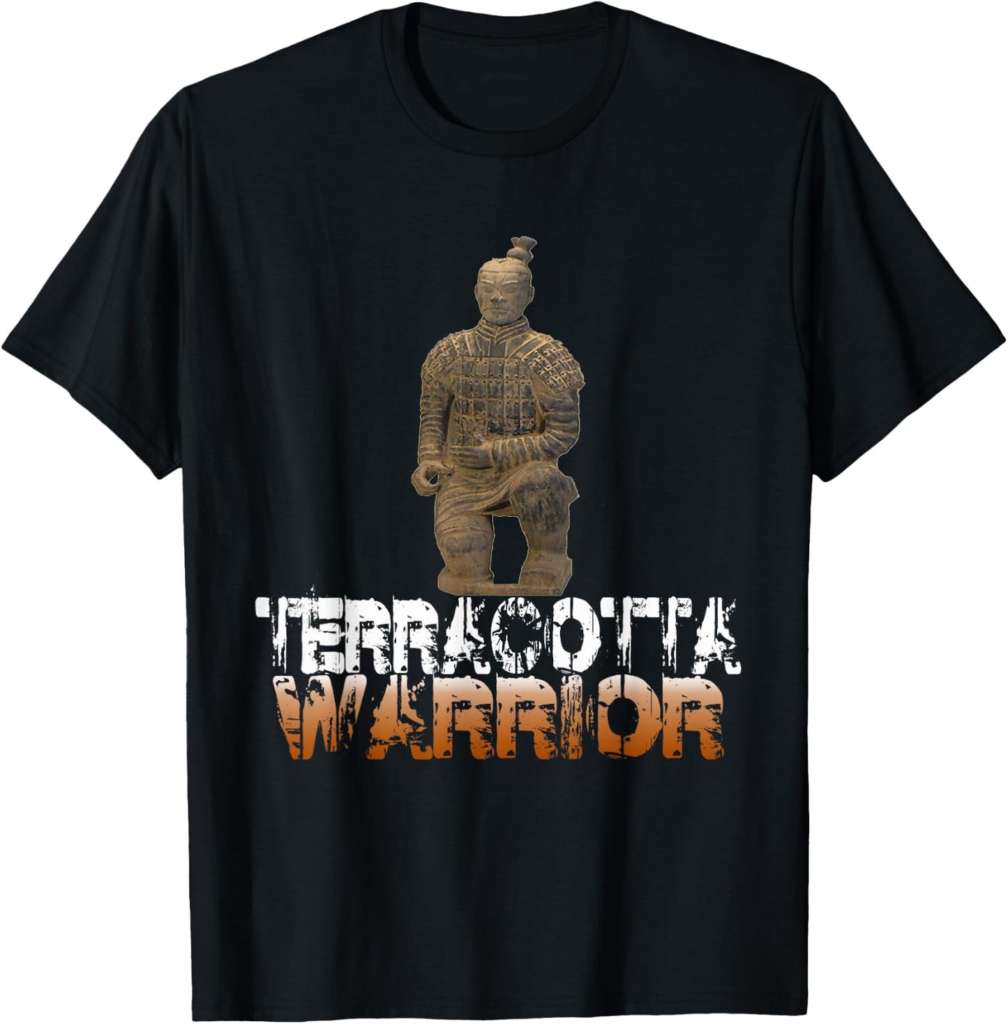 Terracotta Army Protecting The Tomb of Emperor Qin T-Shirt - T-Shirt | Black
