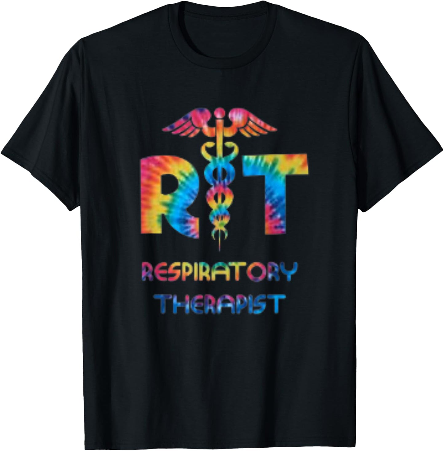 Respiratory Therapist, RT Medical Care Gift Shirt 9Dk T-Shirt - T-Shirt | Black