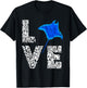 Manta Ray Stingray Sea Ocean Creatures Animals Lovers T-Shirt - T-Shirt | Black