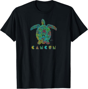 JCombs: Cancun Sea Turtle T-Shirt - T-Shirt | Black
