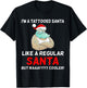 Christmas tattoo Santa Men women Kids gift t Shirt T-Shirt - T-Shirt | Black