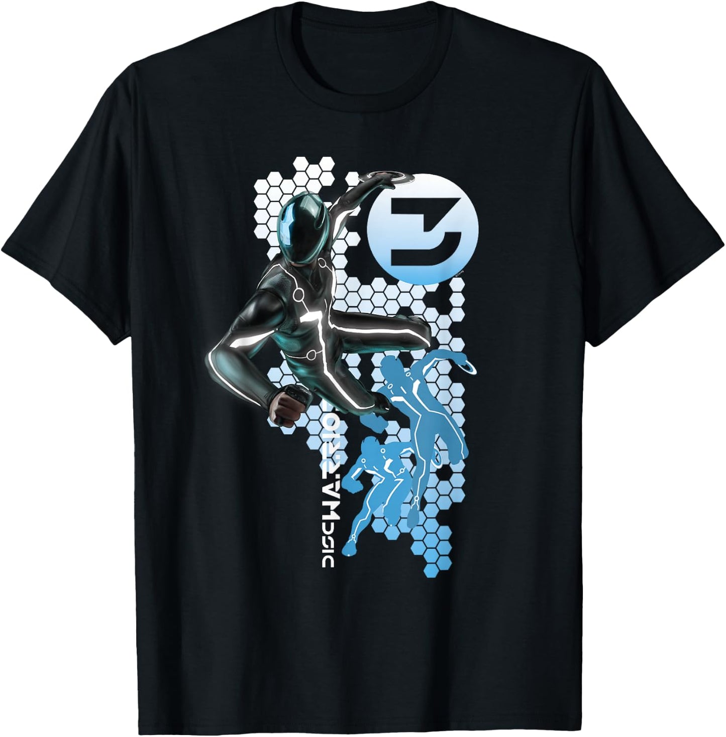 Disney TRON: Legacy Sam Flynn Disc Warrior T-Shirt - T-Shirt | Black