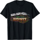 LatinSaint Apparel Men's Black Cotton Polyester Modern Short Sleeve Travel T-Shirt - T-Shirt | Black